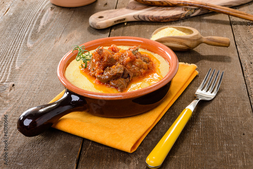 Photos Carne di cinghiale con polenta