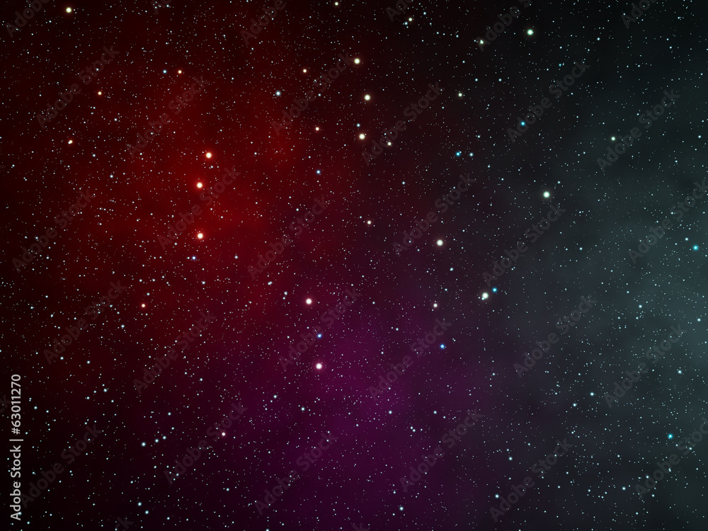 Obraz premium Kosmos