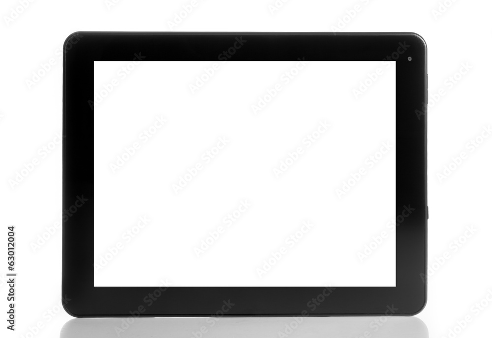 digital tablet pc isolated on white background digital tablet pc isolated on white background