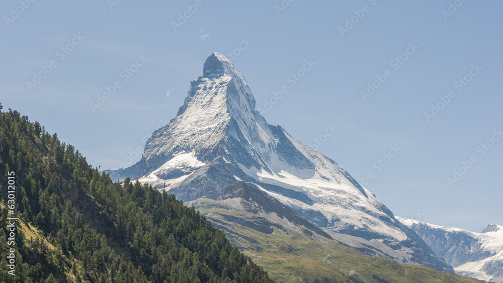 Zermatt, Bergdorf, Schweizer Alpen, Riffelberg, Schweiz