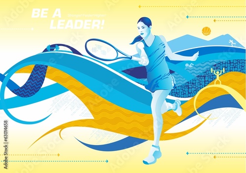 be a leader tennis