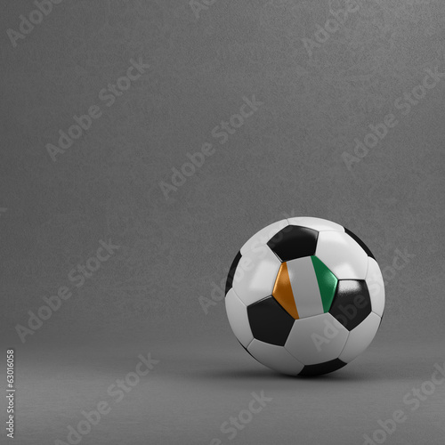 Fototapeta Naklejka Na Ścianę i Meble -  Ivory Coast Soccer Ball