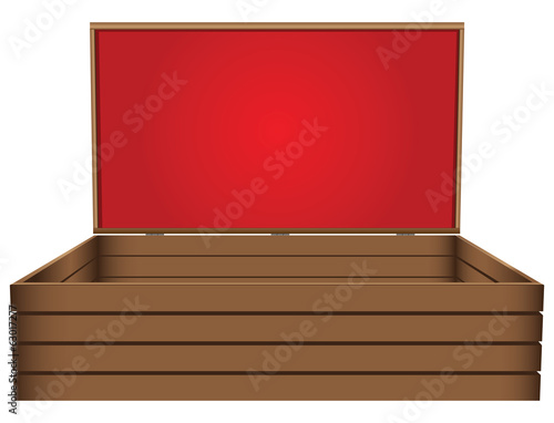Wooden casket