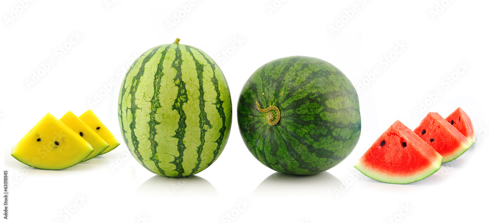 watermelon isolated on whiite background watermelon isolated on whiite background