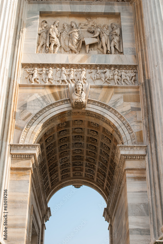 Arco della Pace, arco trionfale, Milano