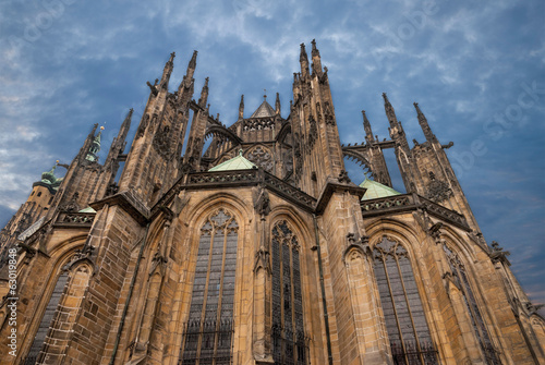 St. Vita`s Cathedral in Prague , Czech Republic