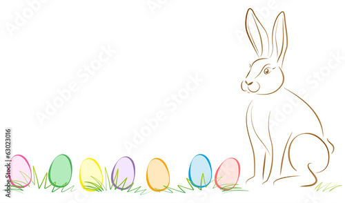 Easter Bunny Easter Eggs