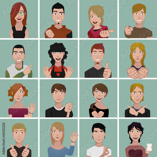 teenager avatars