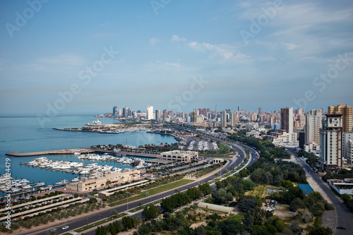 Marina and city in Kuwait