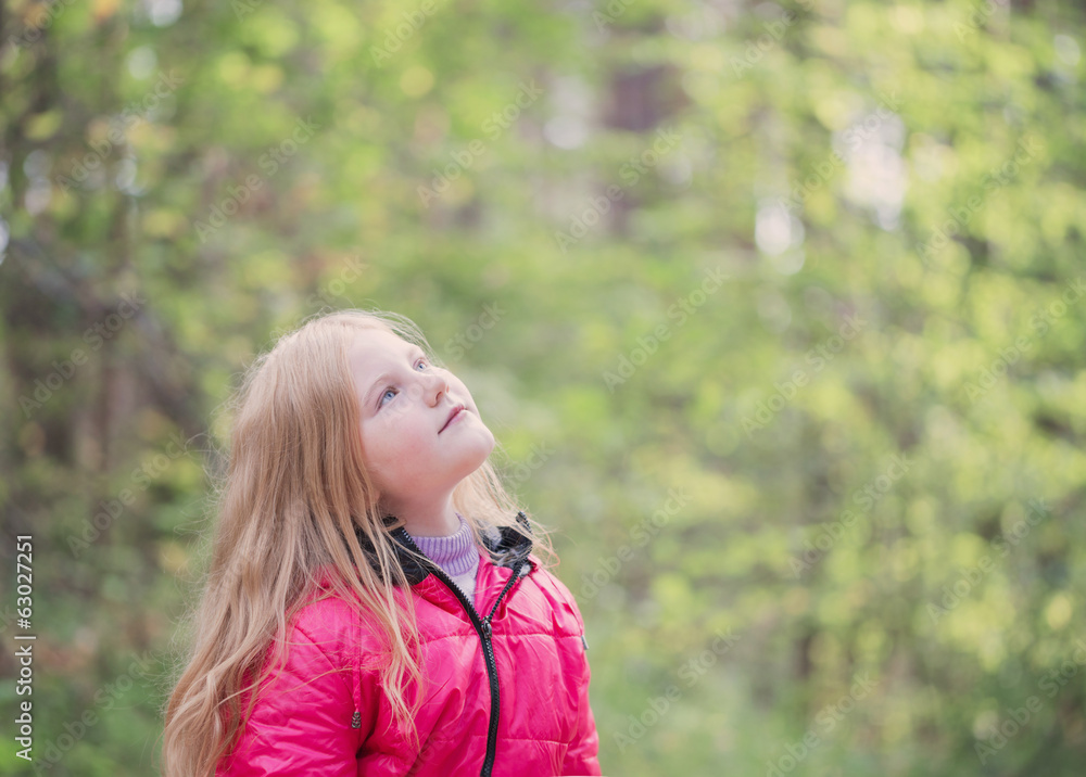 young girl portrait smiling outdoors young girl portrait smiling outdoors