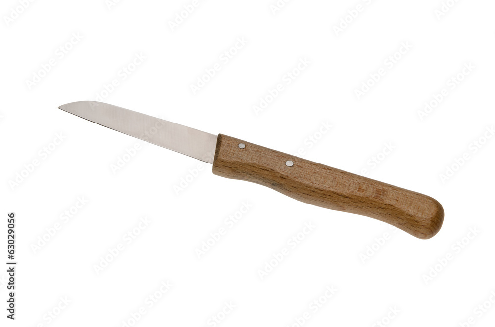 Gemüsemesser freigestellt Gemüsemesser freigestellt