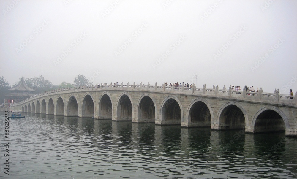 bridge in imperial summer palace
