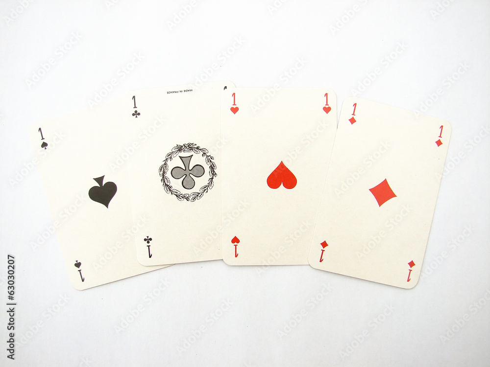 Obraz premium jeu de cartes