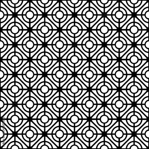 Lattice pattern. Seamless geometric textures.