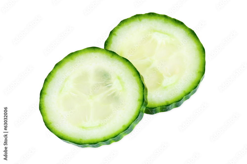 Slices of cucumber Slices of cucumber