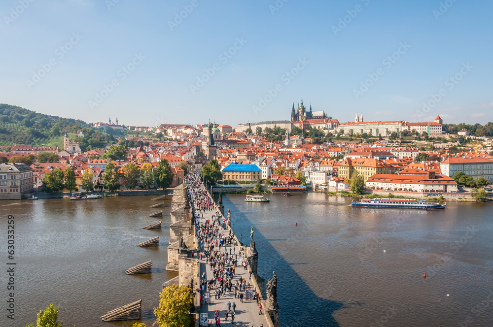 Obraz premium Most Karola w Pradze, Czechy