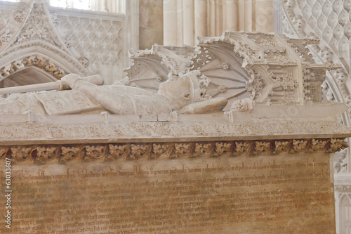 Batalha Monastery. Gothic Tomb of King and Queen photo