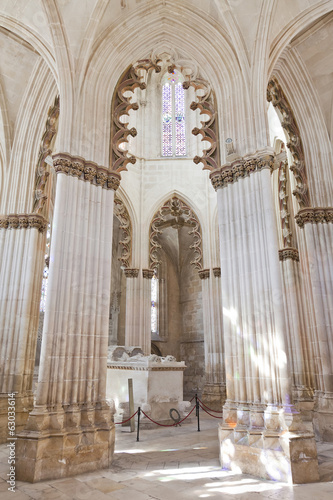 Batalha Monastery. Gothic Tomb of King and Queen photo