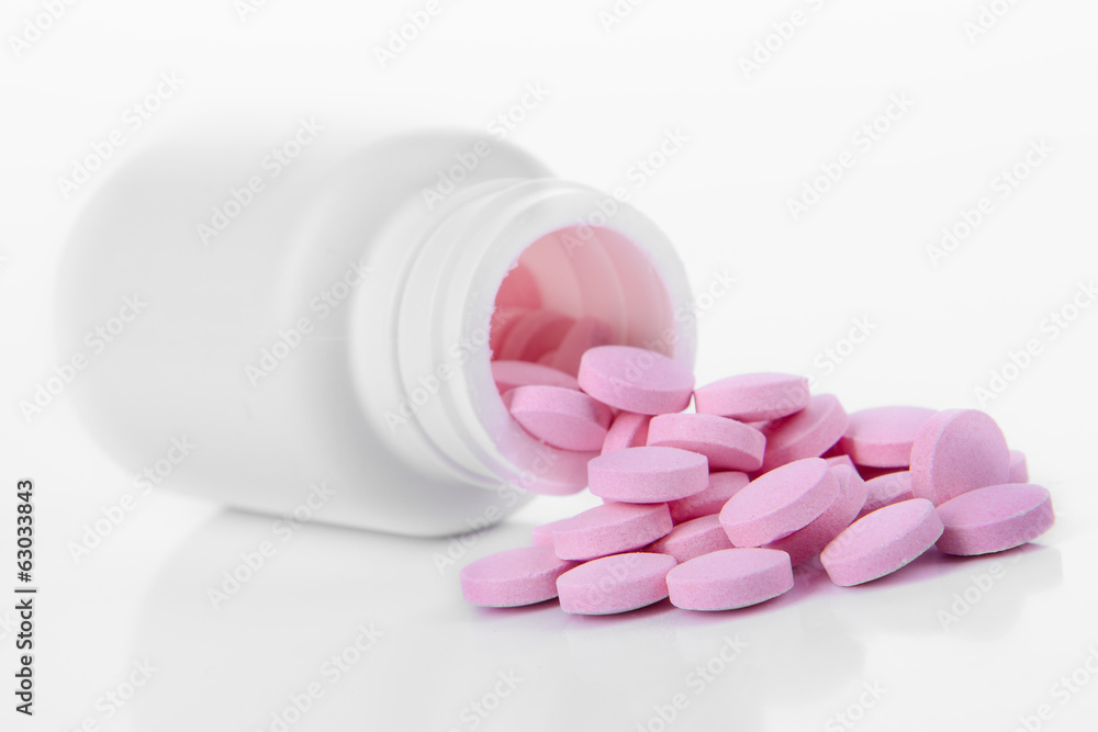 tablets with container tablets with container