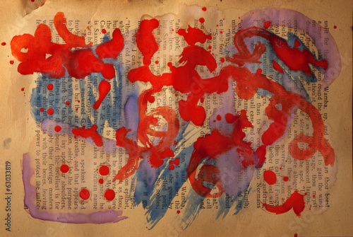 Painted page.
