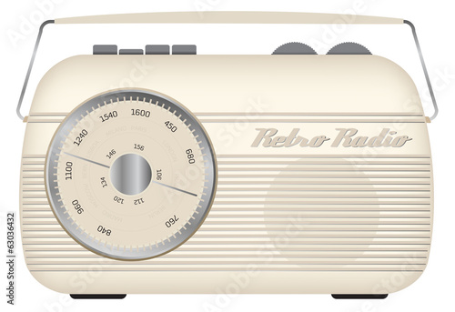 Retro Mono Radio