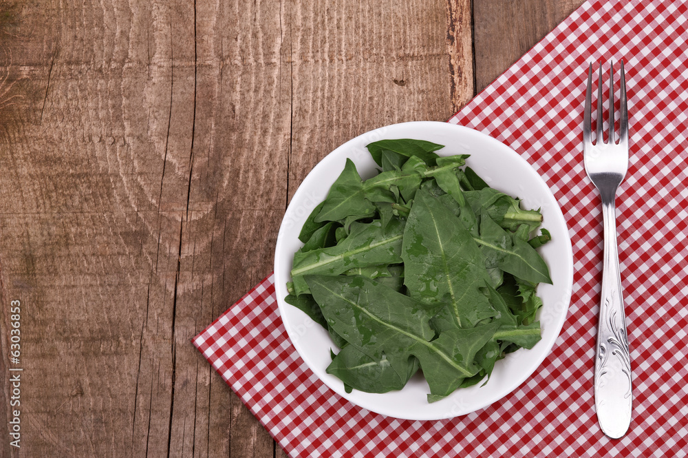 Dandelion salad