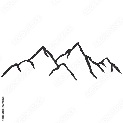 Schöne Berg Landschaft