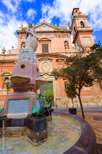 Valencia Santo Tomas church in plaza san Vicente Ferrer Spain