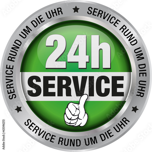24h Service - Service rund um die Uhr