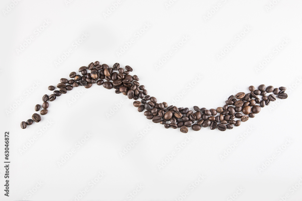 Obraz premium caffè coffee coffe bar chicchi