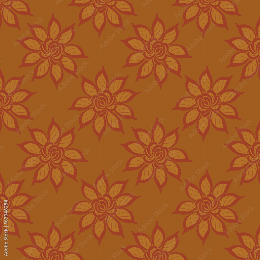 Floral abstract background, seamless Floral abstract background, seamless