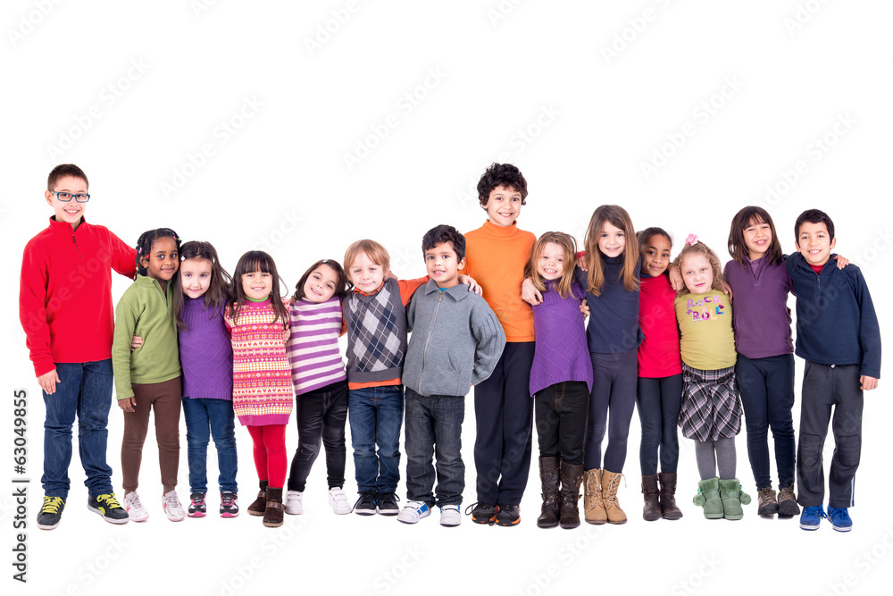 Fototapeta premium Group of children