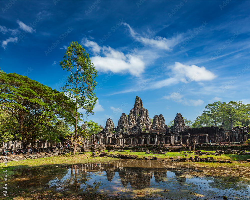Fototapeta premium Bayon temple, Angkor Thom, Cambodia