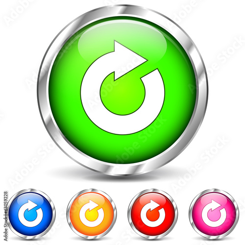 Vector refresh chrome icons