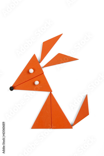 Free Download fox of geometric figures - GFXLoad