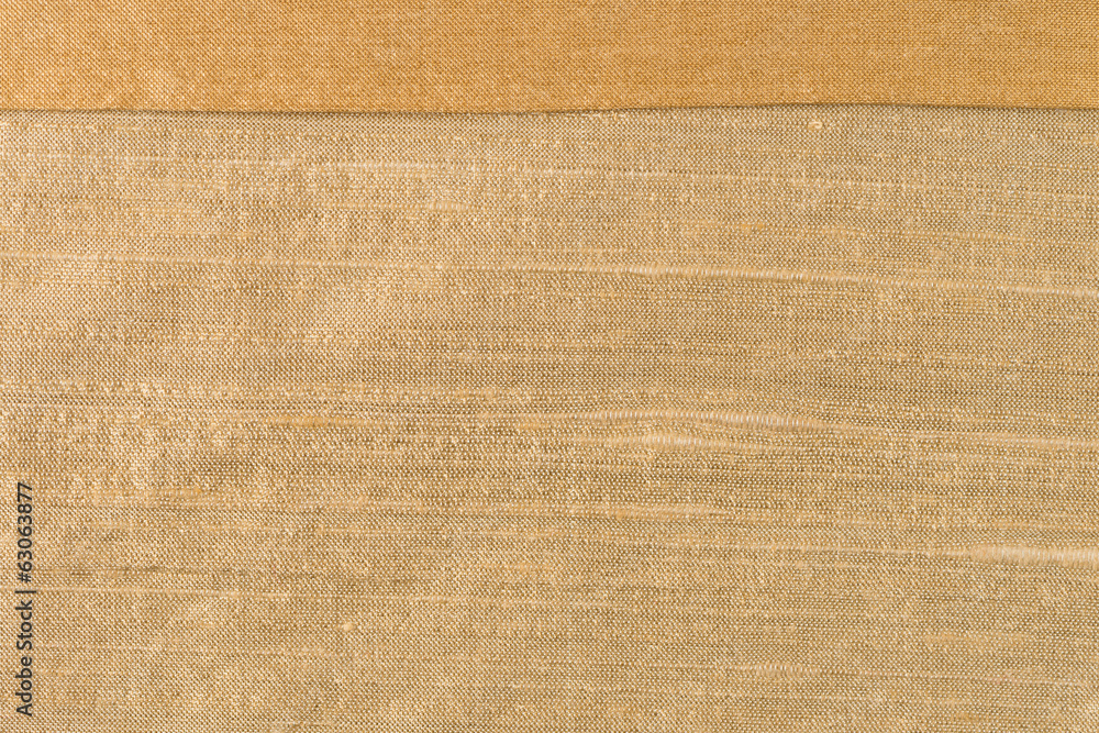 Fototapeta premium Yellow fabric