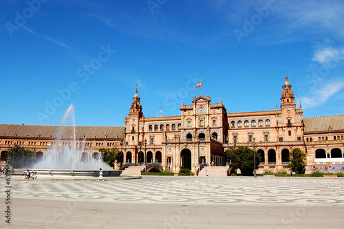 Seville - Plaza de España, Alcazar