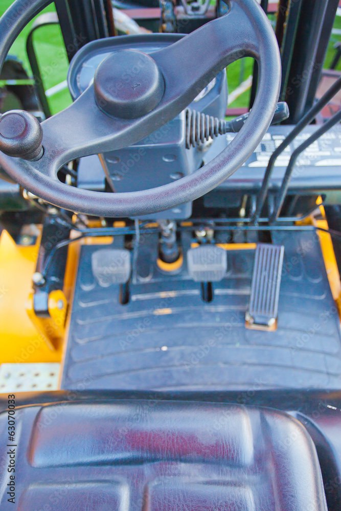 Fototapeta premium background of the instrument panel in the cab