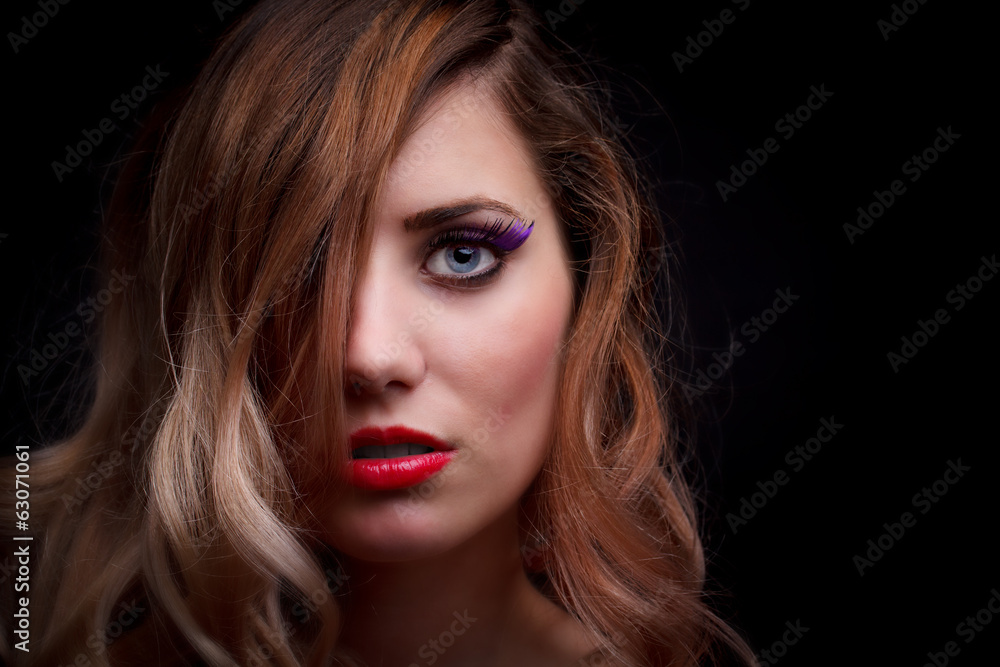 Fototapeta premium Fashion woman