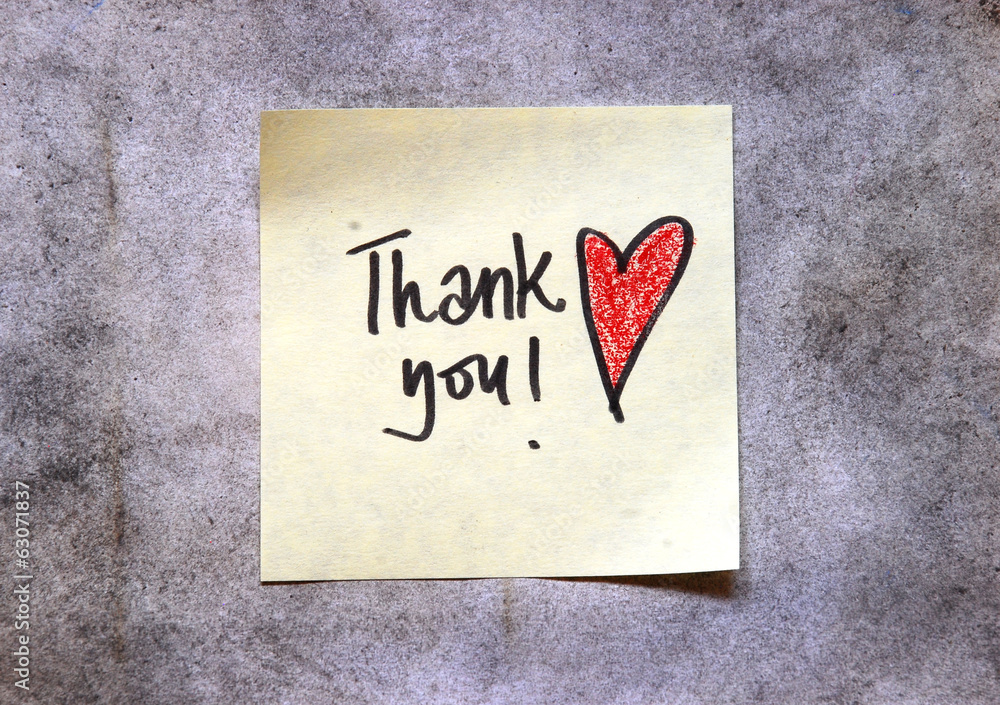 thank you note thank you note