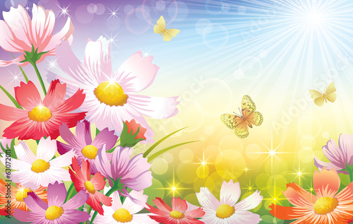 Fototapeta Naklejka Na Ścianę i Meble -  Floral design