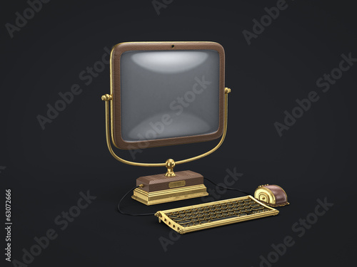 steam punk vintage computer