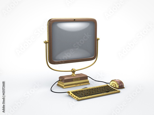 steam punk vintage computer