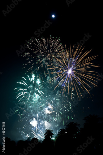 fuegos artificiales de Valencia