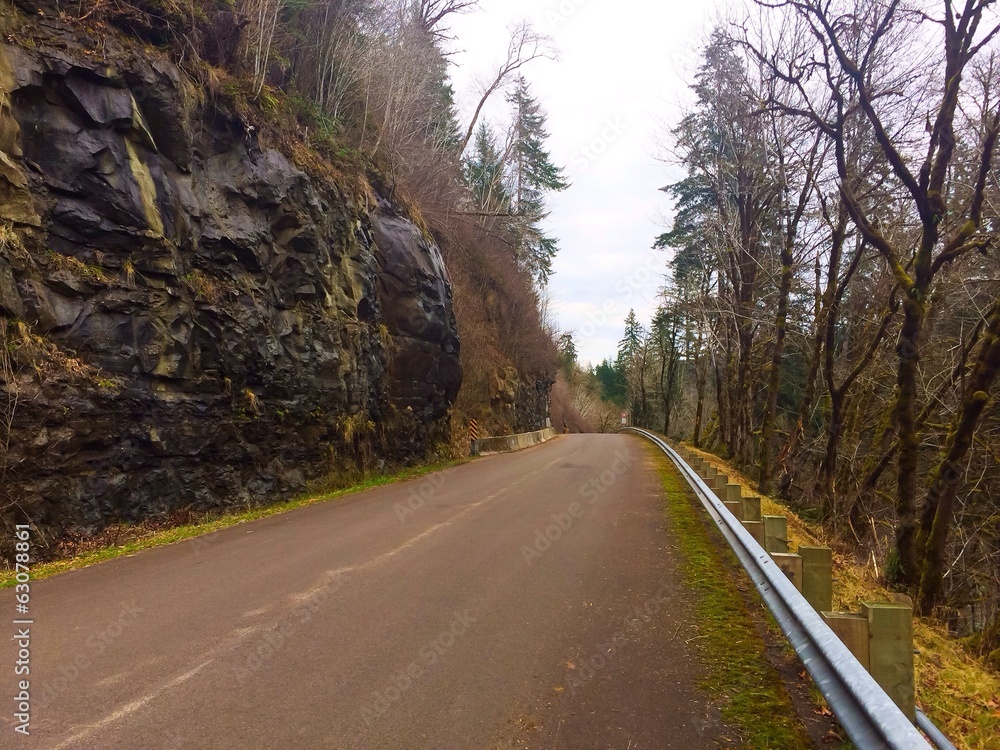 Old Paved Country Road