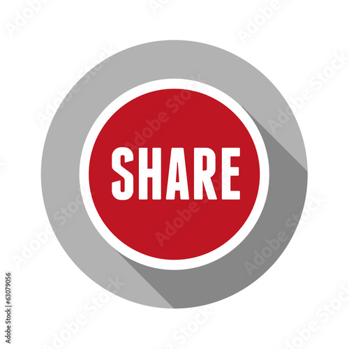 Vector share button