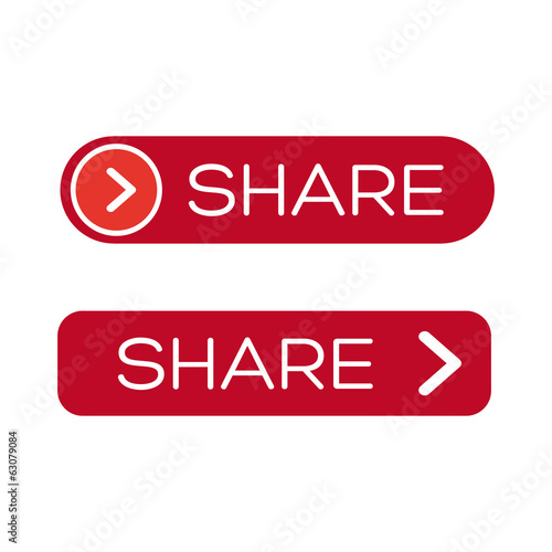 Vector share button