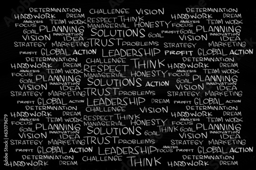 Business Management Cloud Words