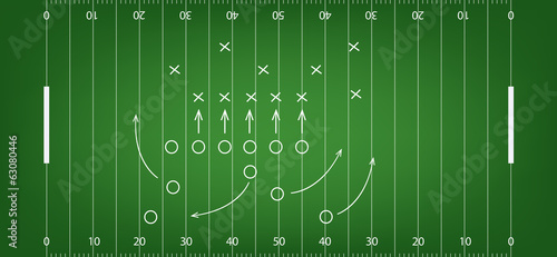 american football field background