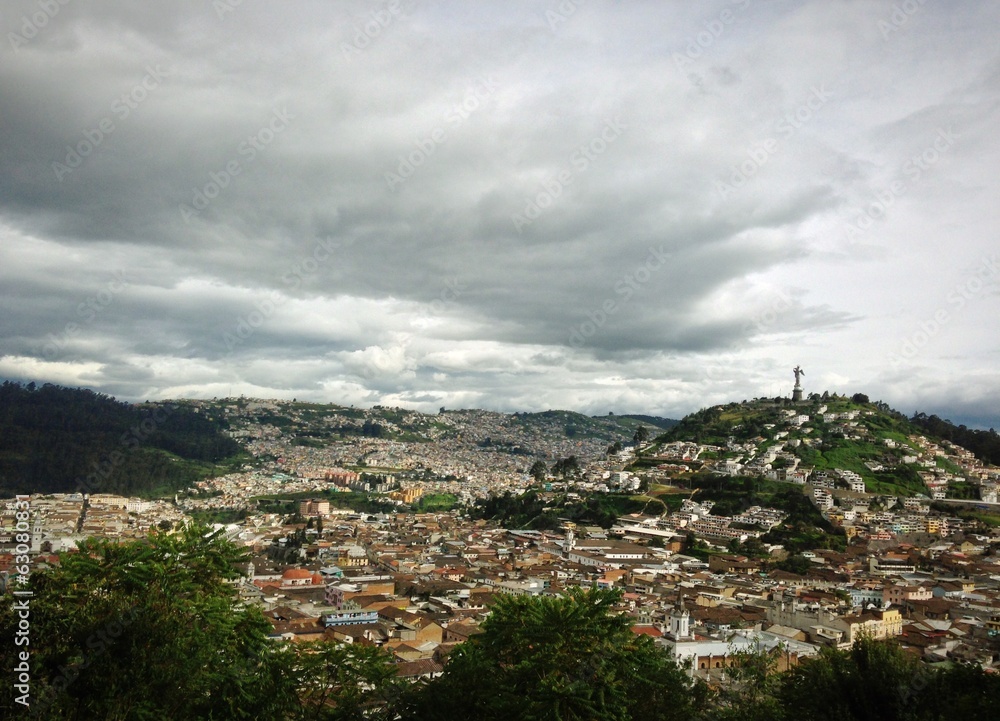 Quito ciudad paisaje